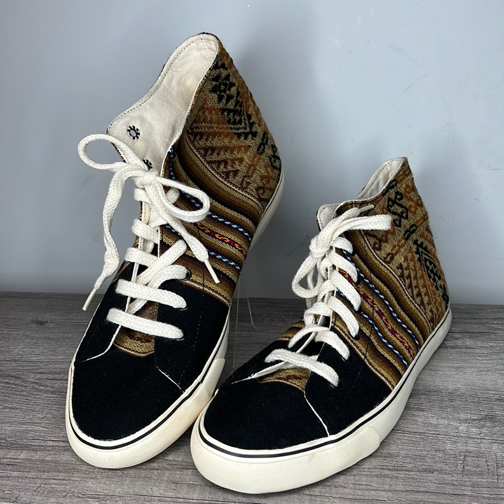 Men’s MIPACHA Classic Alto Llamo Gris Handmade Sneakers size 10.5